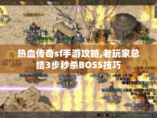 热血传奇sf手游攻略,老玩家总结3步秒杀BOSS技巧 热血传奇sf手游攻略,老玩家总结3步秒杀BOSS技巧