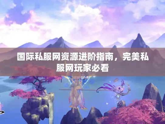 国际私服网资源进阶指南，完美私服网玩家必看