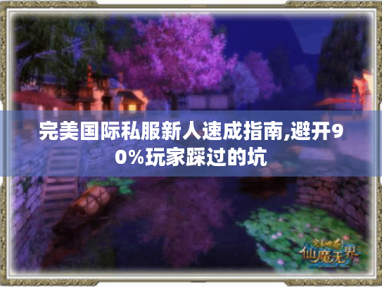 完美国际私服新人速成指南,避开90%玩家踩过的坑 完美国际私服新人速成指南,避开90%玩家踩过的坑