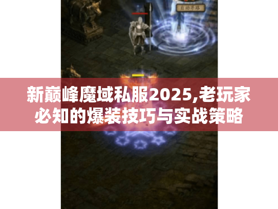 新巅峰魔域私服2025,老玩家必知的爆装技巧与实战策略 新巅峰魔域私服2025,老玩家必知的爆装技巧与实战策略