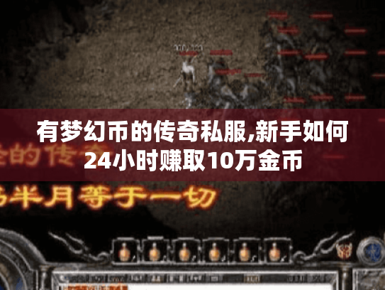 有梦幻币的传奇私服,新手如何24小时赚取10万金币 有梦幻币的传奇私服,新手如何24小时赚取10万金币