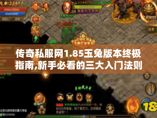 传奇私服网1.85玉兔版本终极指南,新手必看的三大入门法则 传奇私服网1.85玉兔版本终极指南,新手必看的三大入门法则