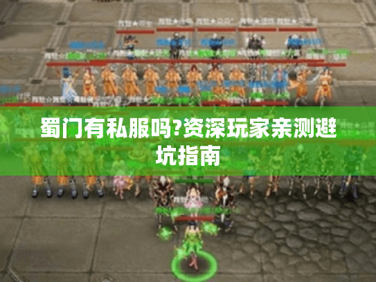 蜀门有私服吗?资深玩家亲测避坑指南