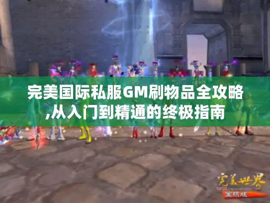 完美国际私服GM刷物品全攻略,从入门到精通的终极指南