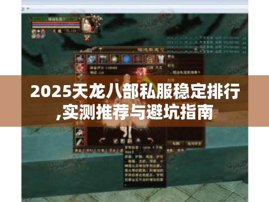 2025天龙八部私服稳定排行,实测推荐与避坑指南
