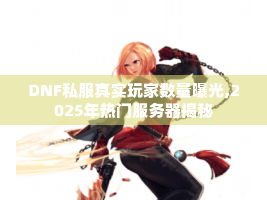 DNF私服真实玩家数量曝光,2025年热门服务器揭秘