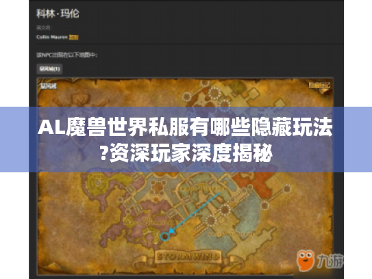 AL魔兽世界私服有哪些隐藏玩法?资深玩家深度揭秘