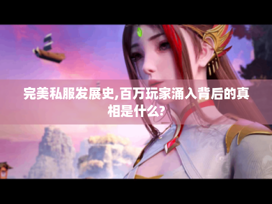 完美私服发展史,百万玩家涌入背后的真相是什么? 完美私服发展史,百万玩家涌入背后的真相是什么?