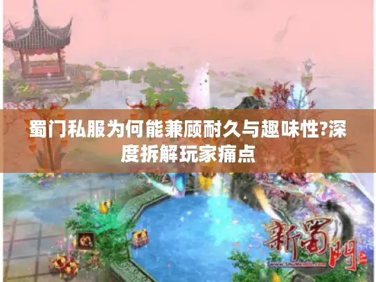 蜀门私服为何能兼顾耐久与趣味性?深度拆解玩家痛点