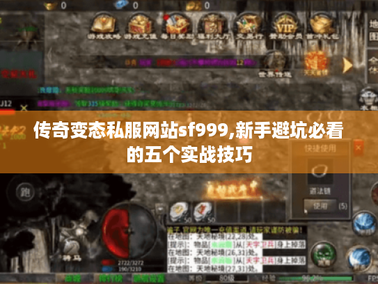 传奇变态私服网站sf999,新手避坑必看的五个实战技巧 传奇变态私服网站sf999,新手避坑必看的五个实战技巧