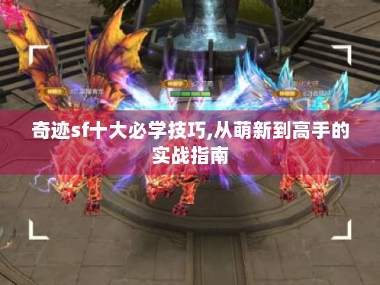 奇迹sf十大必学技巧,从萌新到高手的实战指南