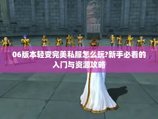 06版本轻变完美私服怎么玩?新手必看的入门与资源攻略