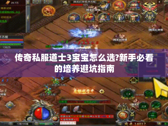 传奇私服道士3宝宝怎么选?新手必看的培养避坑指南