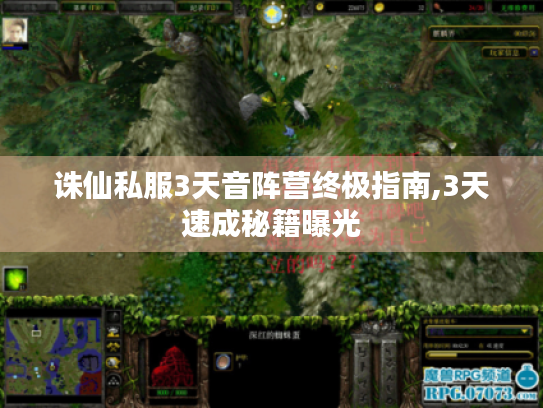 诛仙私服3天音阵营终极指南,3天速成秘籍曝光 诛仙私服3天音阵营终极指南,3天速成秘籍曝光