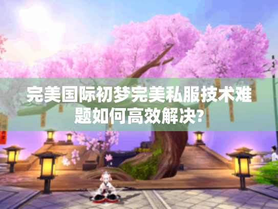 完美国际初梦完美私服技术难题如何高效解决? 完美国际初梦完美私服技术难题如何高效解决?