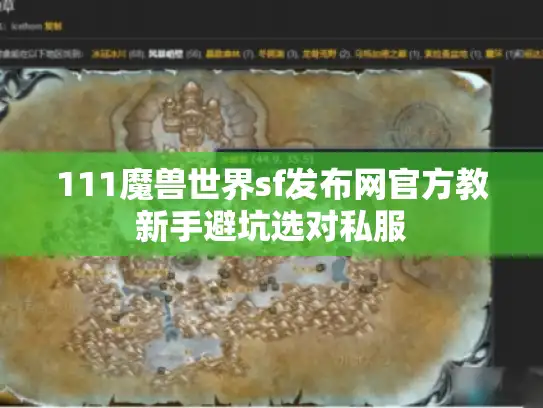 111魔兽世界sf发布网官方教新手避坑选对私服 111魔兽世界sf发布网官方教新手避坑选对私服