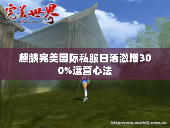 麒麟完美国际私服日活激增300%运营心法 麒麟完美国际私服日活激增300%运营心法