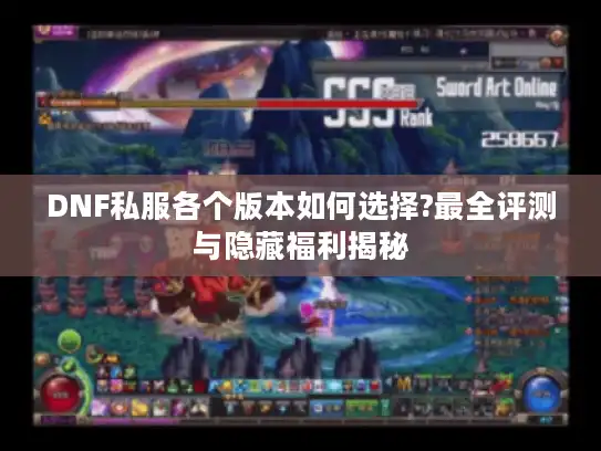 DNF私服各个版本如何选择?最全评测与隐藏福利揭秘