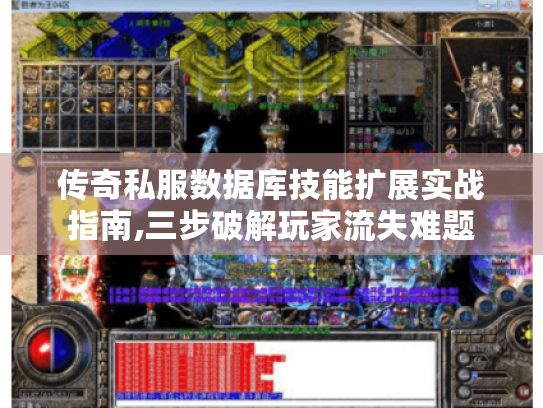传奇私服数据库技能扩展实战指南,三步破解玩家流失难题 传奇私服数据库技能扩展实战指南,三步破解玩家流失难题