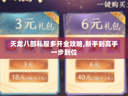 天龙八部私服多开全攻略,新手到高手一步到位 天龙八部私服多开全攻略,新手到高手一步到位