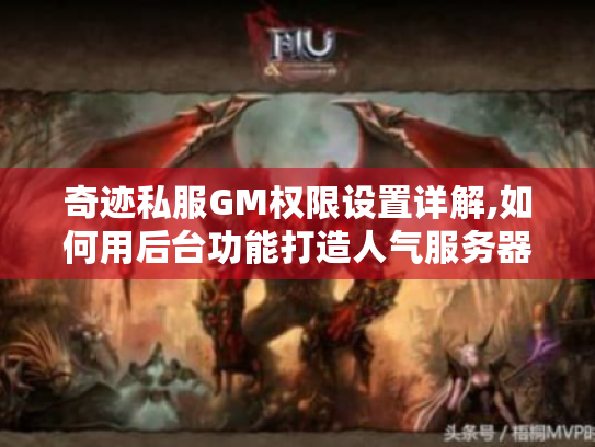 奇迹私服GM权限设置详解,如何用后台功能打造人气服务器?
