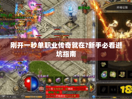 刚开一秒单职业传奇就在?新手必看避坑指南 刚开一秒单职业传奇就在?新手必看避坑指南