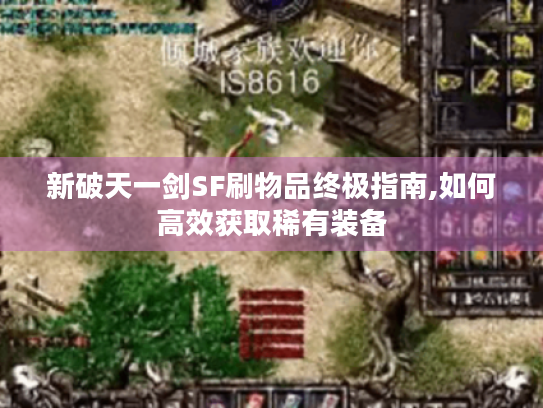 新破天一剑SF刷物品终极指南,如何高效获取稀有装备
