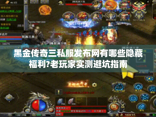 黑金传奇三私服发布网有哪些隐藏福利?老玩家实测避坑指南 黑金传奇三私服发布网有哪些隐藏福利?老玩家实测避坑指南