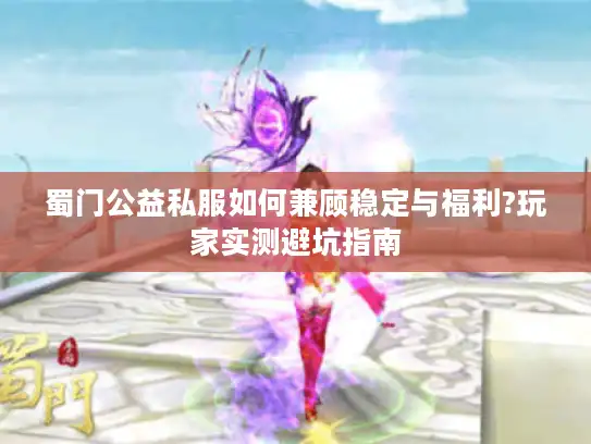 蜀门公益私服如何兼顾稳定与福利?玩家实测避坑指南