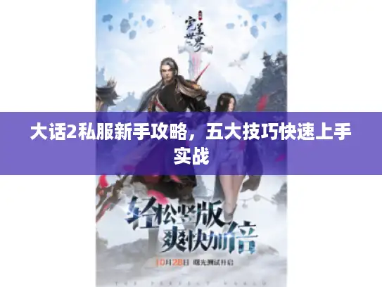 大话2私服新手攻略，五大技巧快速上手实战