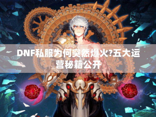 DNF私服为何突然爆火?五大运营秘籍公开