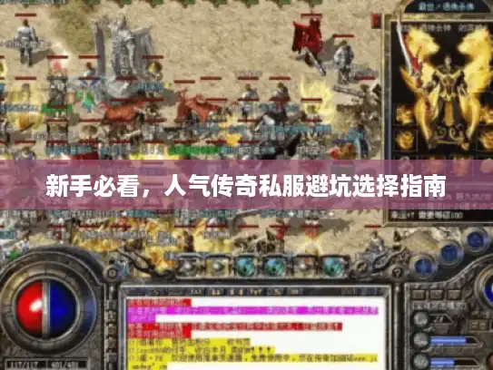新手必看，人气传奇私服避坑选择指南