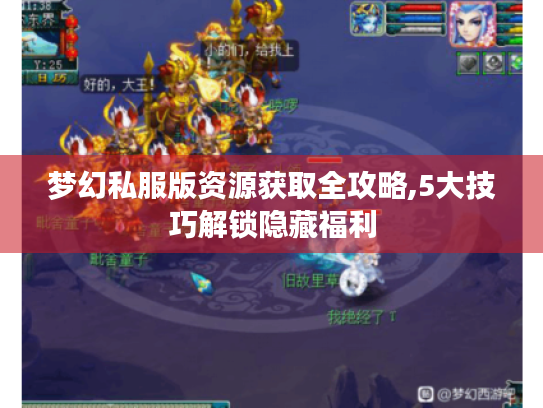 梦幻私服版资源获取全攻略,5大技巧解锁隐藏福利