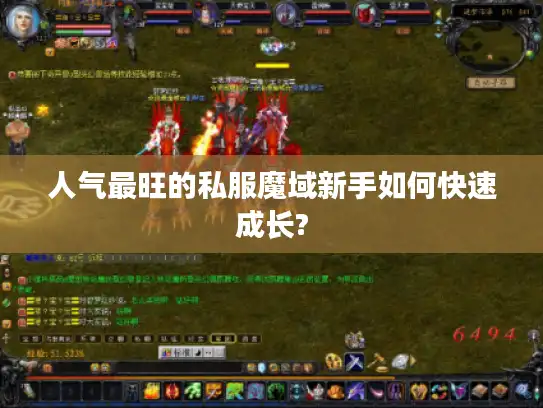 人气最旺的私服魔域新手如何快速成长?