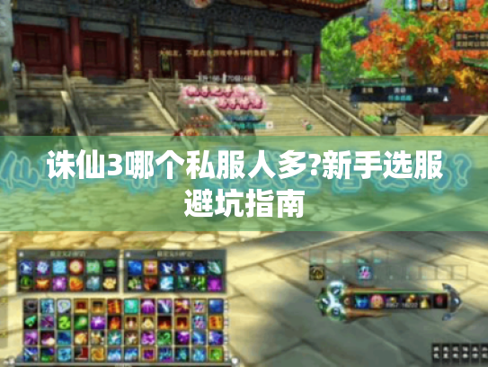 诛仙3哪个私服人多?新手选服避坑指南 诛仙3哪个私服人多?新手选服避坑指南