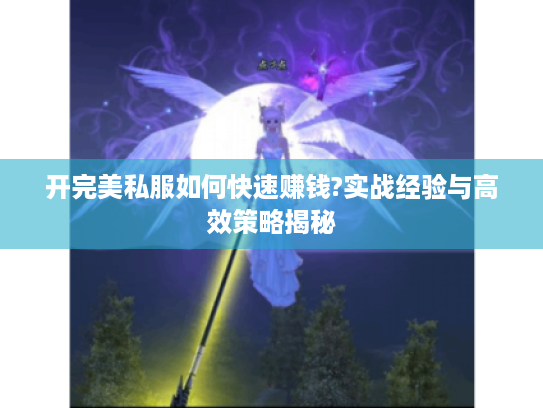 开完美私服如何快速赚钱?实战经验与高效策略揭秘 开完美私服如何快速赚钱?实战经验与高效策略揭秘