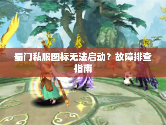 蜀门私服图标无法启动？故障排查指南