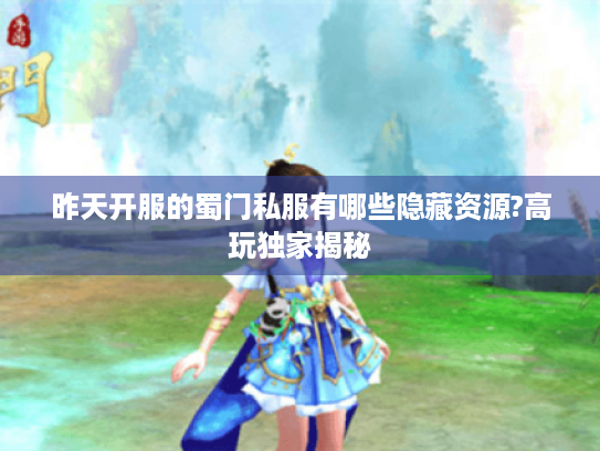 昨天开服的蜀门私服有哪些隐藏资源?高玩独家揭秘