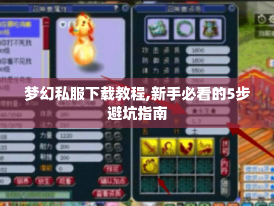 梦幻私服下载教程,新手必看的5步避坑指南 梦幻私服下载教程,新手必看的5步避坑指南