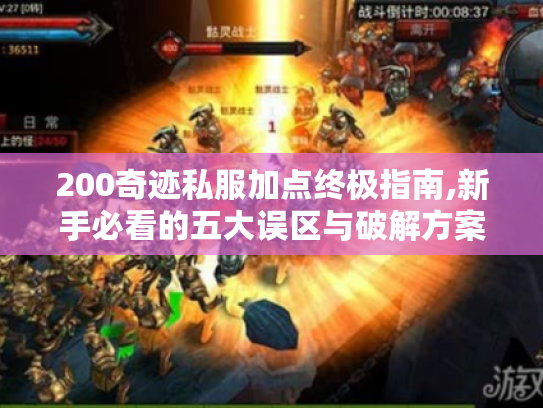 200奇迹私服加点终极指南,新手必看的五大误区与破解方案