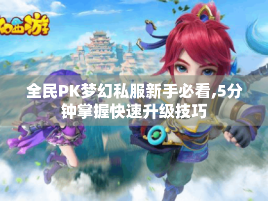 全民PK梦幻私服新手必看,5分钟掌握快速升级技巧