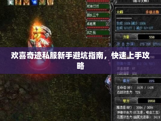 欢喜奇迹私服新手避坑指南,快速上手攻略 欢喜奇迹私服新手避坑指南,快速上手攻略