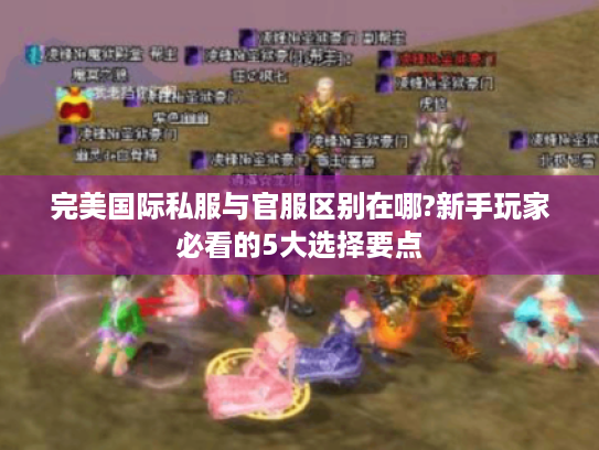 完美国际私服与官服区别在哪?新手玩家必看的5大选择要点