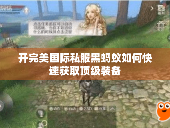 开完美国际私服黑蚂蚁如何快速获取顶级装备 开完美国际私服黑蚂蚁如何快速获取顶级装备