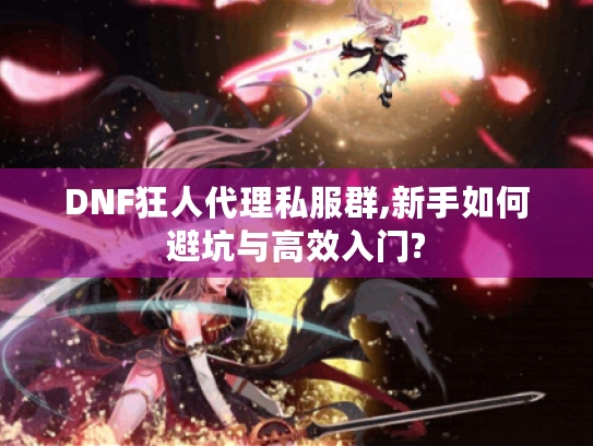 DNF狂人代理私服群,新手如何避坑与高效入门?