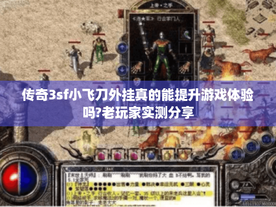 传奇3sf小飞刀外挂真的能提升游戏体验吗?老玩家实测分享