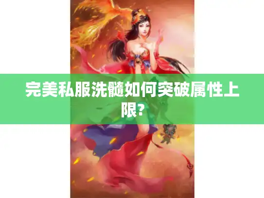 完美私服洗髓如何突破属性上限? 完美私服洗髓如何突破属性上限?