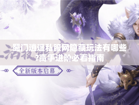 蜀门逍遥私服网隐藏玩法有哪些?高手进阶必看指南