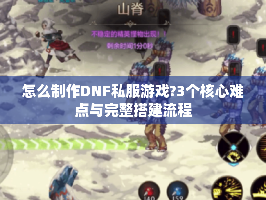 怎么制作DNF私服游戏?3个核心难点与完整搭建流程