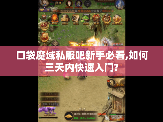 口袋魔域私服吧新手必看,如何三天内快速入门? 口袋魔域私服吧新手必看,如何三天内快速入门?